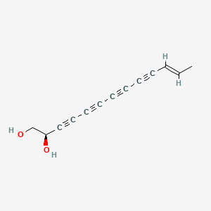 molecular formula C13H10O2 B1240401 Dehydrosafynol CAS No. 1540-85-8