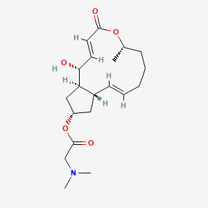 molecular formula C20H31NO5 B1240420 Breflate 