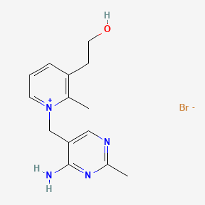 molecular formula C14H19BrN4O B1240422 Pyrithiamine bromide CAS No. 616-92-2