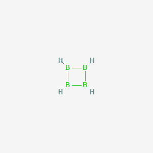molecular formula B4H4 B1240425 Tetraboretane 