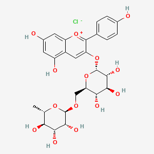 molecular formula C27H31ClO14 B12404260 Pelargonidin-3-rutinosid 