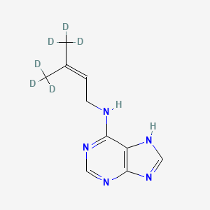 molecular formula C10H13N5 B12404294 N6-Isopentenyladenine-D6 