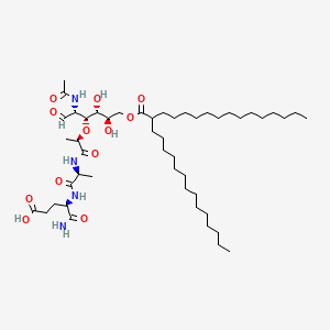 molecular formula C49H90N4O12 B1240431 B 30-Muramyl dipeptide CAS No. 66880-80-6