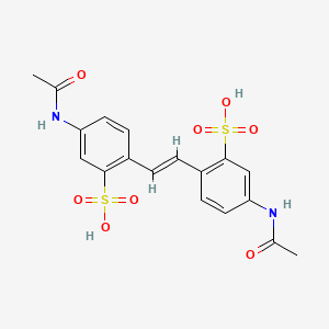4',4'-Diacetamido stilbene-2,2'-disulfonic acid