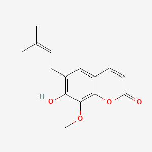 molecular formula C15H16O4 B12404473 Apigravin CAS No. 72963-64-5