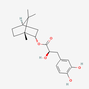 molecular formula C19H26O5 B12404486 Tanshinol borneol ester 
