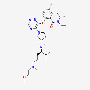 molecular formula C32H50FN7O3 B12404535 Bleximenib CAS No. 2654081-35-1