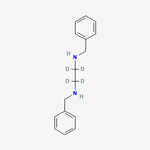 molecular formula C16H20N2 B12404546 N,N'-Dibenzylethylenediamine-d4 