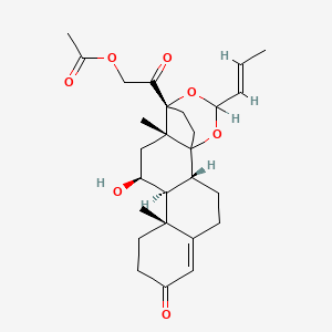 Nicocortonide acetate