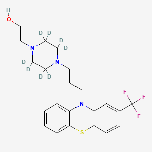 molecular formula C22H26F3N3OS B12404591 Fluphenazine-d8 