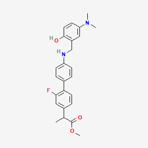 molecular formula C25H27FN2O3 B12404597 Neuroinflammatory-IN-2 