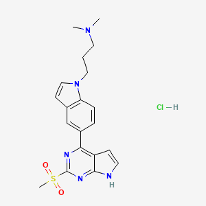molecular formula C20H24ClN5O2S B12404696 DC-BPi-11 hydrochloride 