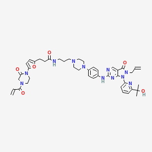 molecular formula C43H51N11O6 B12404707 LEB-03-144 