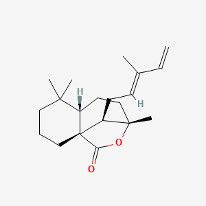 molecular formula C20H30O2 B12404774 12E,14-Labdadien-20,8beta-olide 