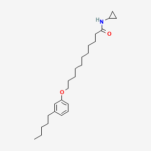 molecular formula C25H41NO2 B12404791 CB1/2 agonist 3 