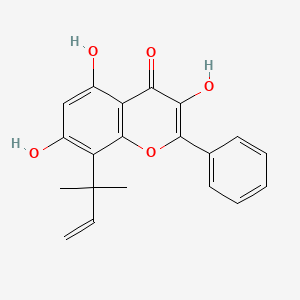 8-(1,1-Dimethylallyl)galangin