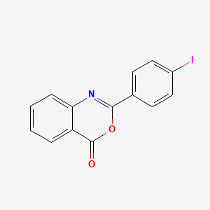 molecular formula C14H8INO2 B12405113 Cyp1B1-IN-5 