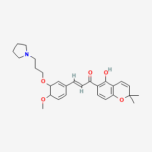 molecular formula C28H35NO5 B12405184 HIF-1 inhibitor-5 
