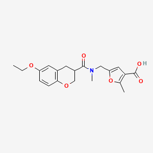 molecular formula C20H23NO6 B12405434 S07-2005 (racemic) 