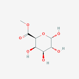 molecular formula C7H12O7 B1240550 Methyl Alpha-D-Galactopyranuronate CAS No. 18486-47-0