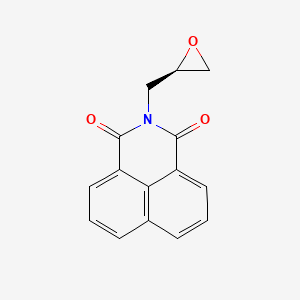 2-[(2R)-oxiran-2-ylmethyl]-1H-benzo[de]isoquinoline-1,3(2H)-dione