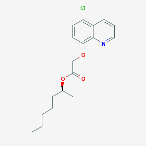 (2S)-heptan-2-yl [(5-chloroquinolin-8-yl)oxy]acetate