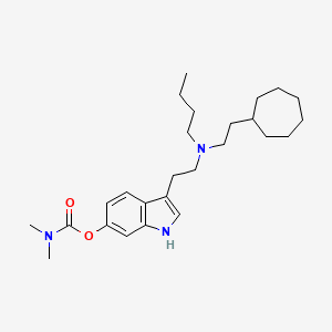 molecular formula C26H41N3O2 B12405748 BChE-IN-3 