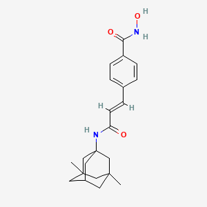 molecular formula C22H28N2O3 B12405773 Nmdar/hdac-IN-1 