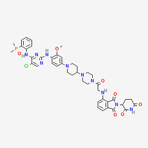 molecular formula C43H48ClN10O7P B12405786 SIAIS164018 