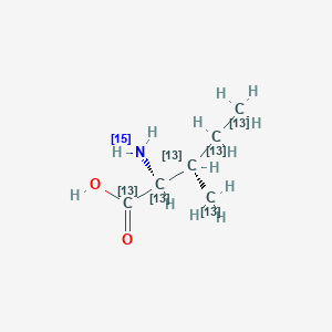 molecular formula C6H13NO2 B12405800 L-Isoleucine-13C6,15N CAS No. 202468-35-7