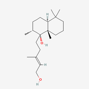 molecular formula C20H36O2 B1240592 Peregrinol 