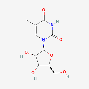 molecular formula C10H14N2O6 B12406002 1-(|A-D-Xylofuranosyl)-5-methyluracil 