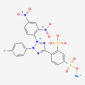 molecular formula C19H10IN6NaO10S2 B12406012 WST-3 
