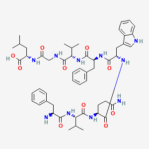 molecular formula C52H70N10O10 B12406096 HBV Seq2 aa:179-186 