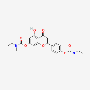 molecular formula C23H26N2O7 B12406136 Antioxidant agent-2 
