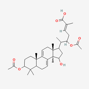molecular formula C34H50O7 B12406158 Ganoderic acid Mk 