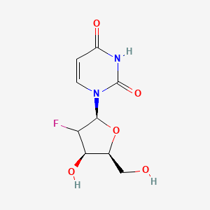 molecular formula C9H11FN2O5 B12406176 2'-Deoxy-2'-fluoro-l-uridine 