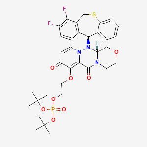 molecular formula C34H40F2N3O8PS B12406295 Cap-dependent endonuclease-IN-24 