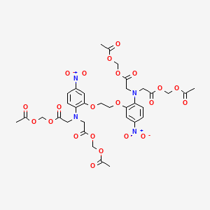 molecular formula C34H38N4O22 B12406311 5,5'-Dinitro BAPTA AM 