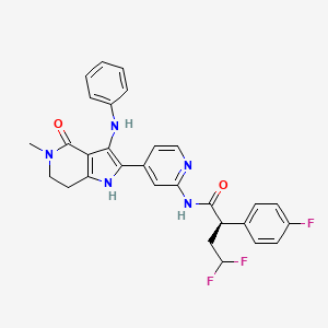 molecular formula C29H26F3N5O2 B12406320 Csnk1-IN-1 