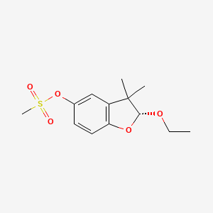 molecular formula C13H18O5S B1240638 (R)-乙氟磺草醚 