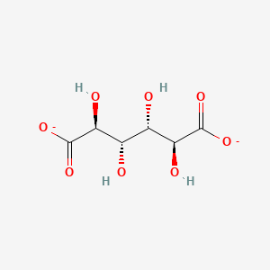 molecular formula C6H8O8-2 B1240640 D-mannarate(2-) 