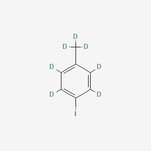molecular formula C7H7I B12406489 4-Iodotoluene-d7 