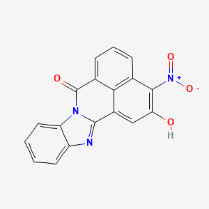 molecular formula C18H9N3O4 B12406557 TIM-063 