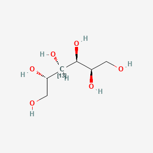 molecular formula C6H14O6 B12406620 Dulcite-13C-2 