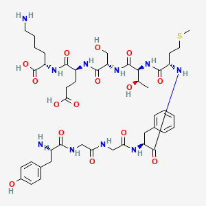 molecular formula C45H66N10O15S B12406792 beta-Endorphin (1-9) CAS No. 59481-79-7