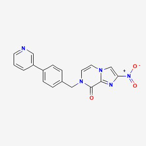 molecular formula C18H13N5O3 B12406885 Anti-infective agent 5 