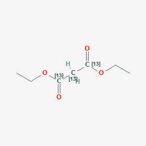 molecular formula C7H12O4 B124069 Diethyl Malonate-13C3 CAS No. 53051-81-3