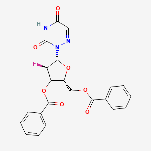3',5'-Bis-O-benzoyl-2'-deoxy-2'-fluoro-beta-D-arabino-6-azidouridine