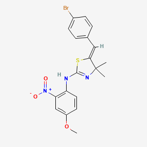 molecular formula C19H18BrN3O3S B12406978 Erk-IN-6 